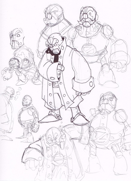 Tin Men Sketches