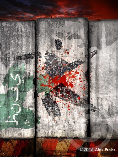 Outside the wire. Peace in pieces.