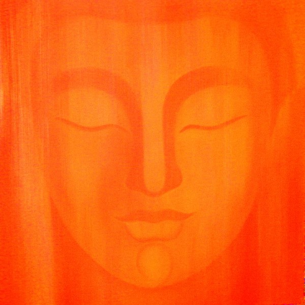 Saffron Buddha