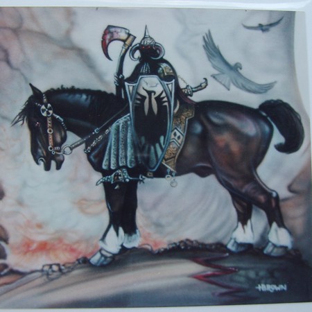 FRAZETTA DEATH DEALER RENDITION