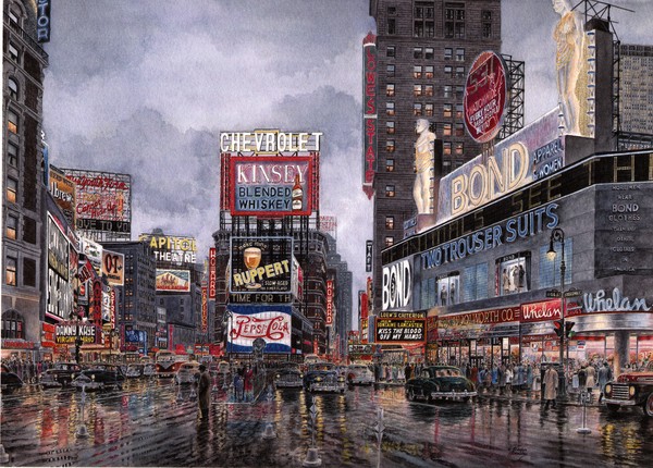 Times Square: Crossroads Of The World ca. 1949