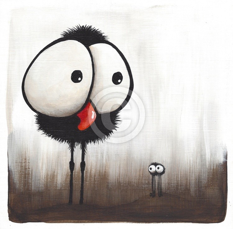 Spider shocked