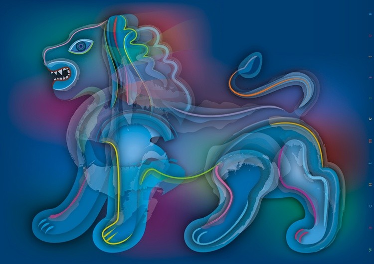 Idea Of A Nightly Lion | 2022