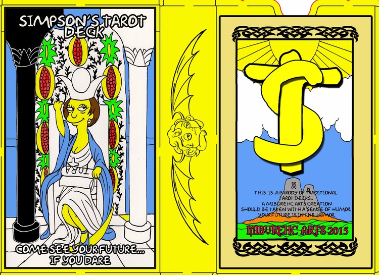 Simpson's Tarot Deck Package