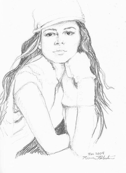 Girl in a Hat