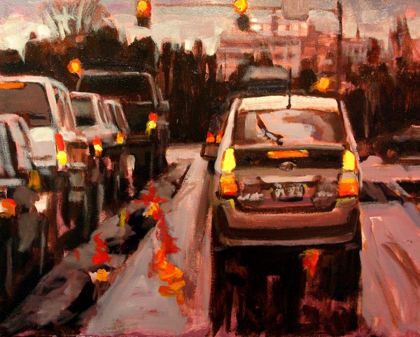 RAINY COMMUTE