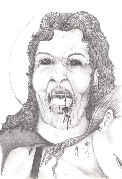 Vampires kiss (still in progress!)