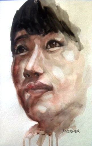 unknown asian woman