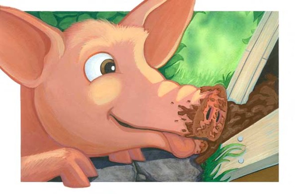 Pig in the Mud