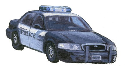 police car
