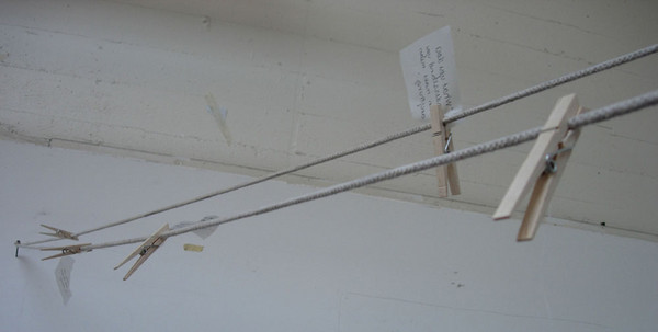 on the line