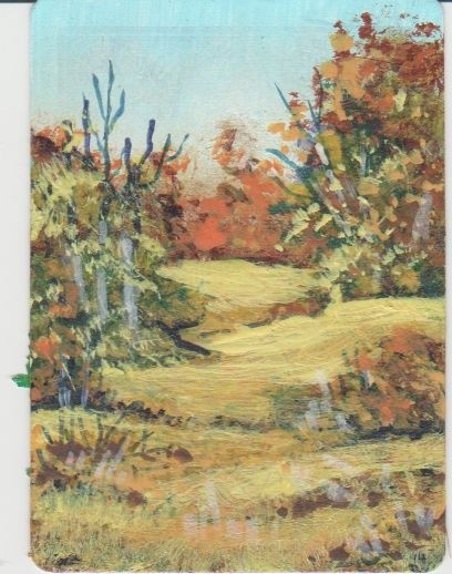 Okla Autumn Landscape