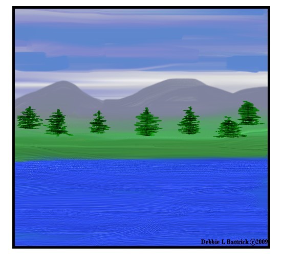 My First painting from my wacom