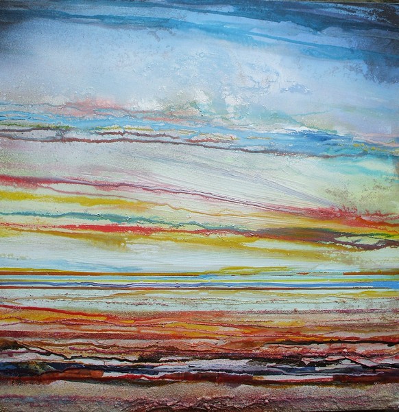 Low Tide Sunset Series Druridge bay