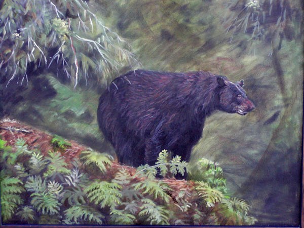 Bear on a Mound
