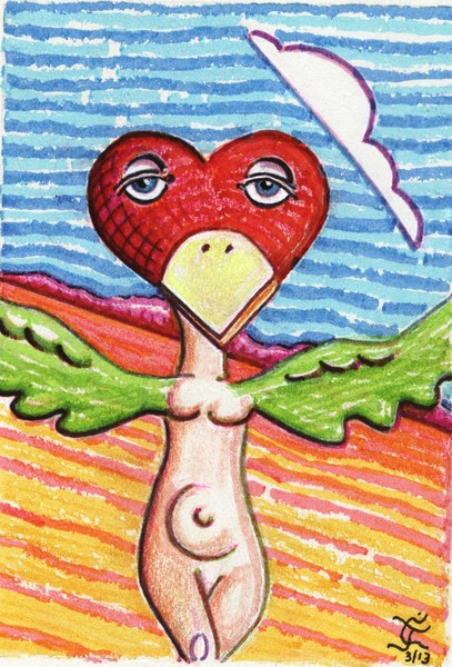 The Heart-Headed Bird Sans Moi