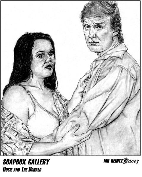 SOAPBOX GALLERY: ROSIE AND THE DONALD