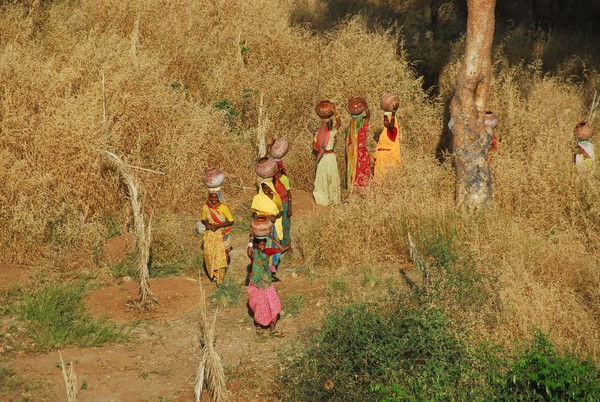 On the way to the well