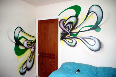 bedroom wall