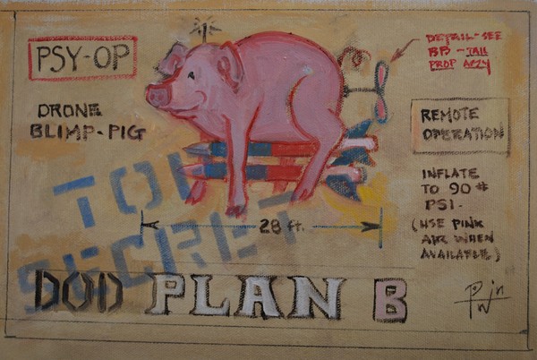 Drone Blimp Pig Plan B Series
