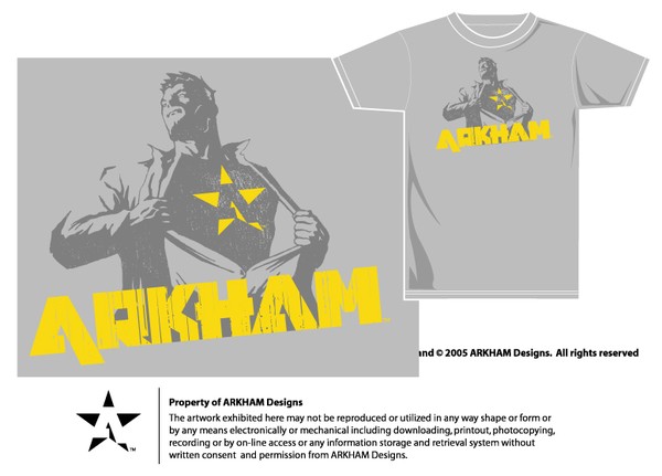 ARKHAM_hero t-shirt
