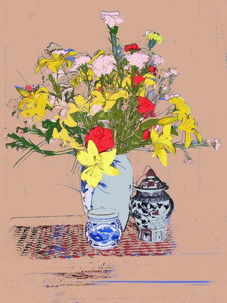 Flowers and Vase 1