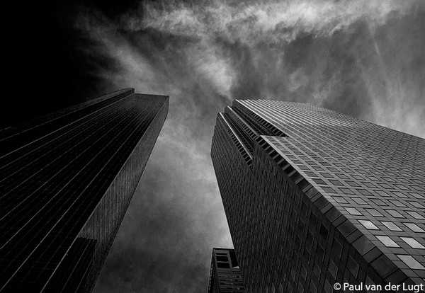 Houston Downtown B/W I