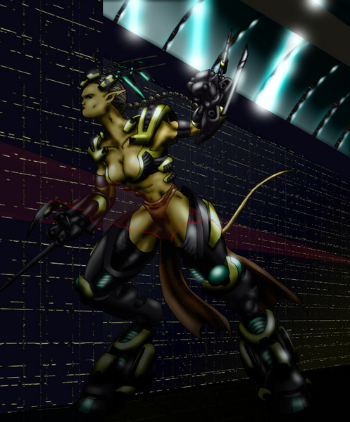 Dema in EC Power Armor