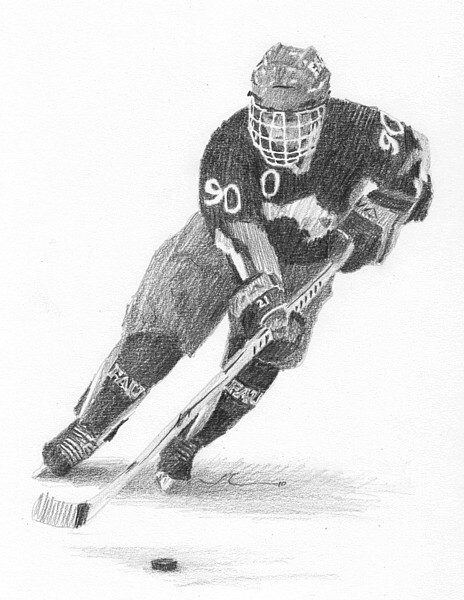 Hockey Art  Drawing Skill
