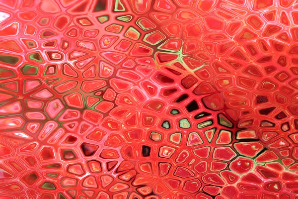 Crazy Art design strawberrys