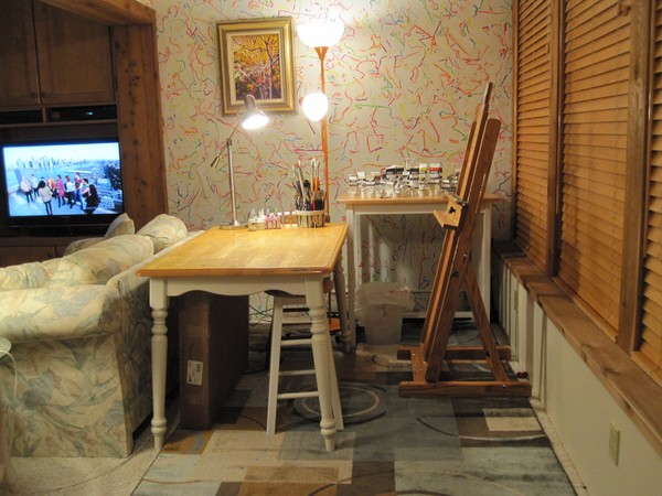 New Painting Area