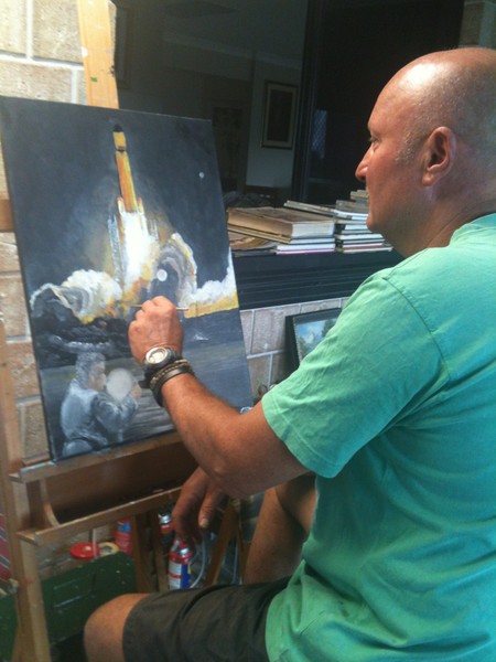 Art work of student Paul!