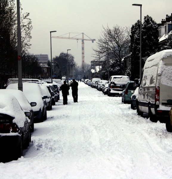 Snowy street