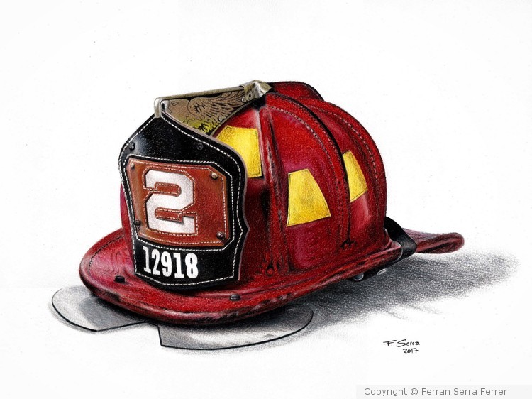 Red helmet