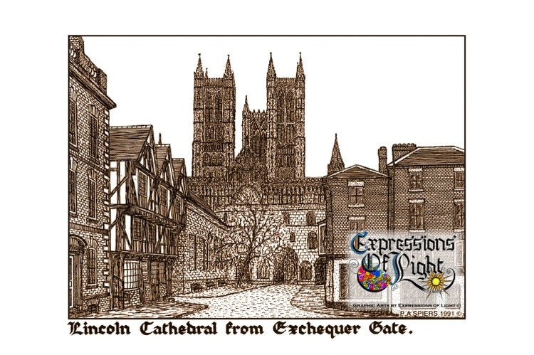 ExpoLight-Graphic-Arts-Lincoln-Cathedral-1991-0001 (Pen-&-Ink-Sepia-SP)