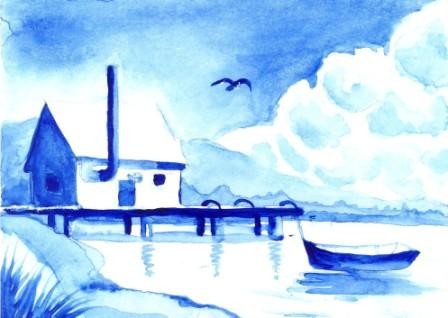 Blue