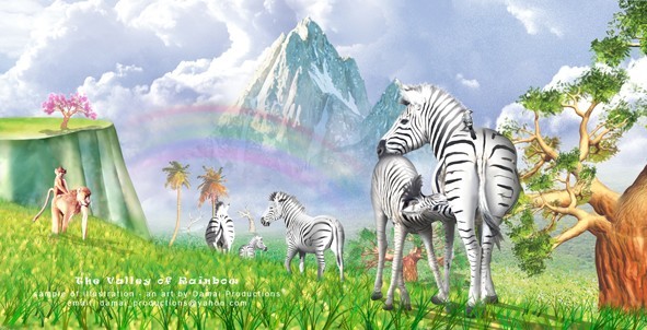 valley of rainbow