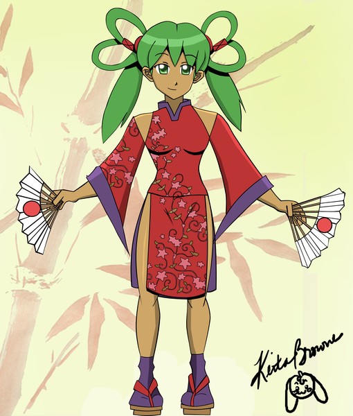 Japanese Fan Girl