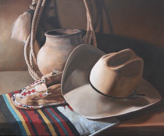 Cowboys and Indians - Western Still life