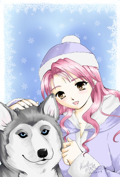 Comission- Husky Love