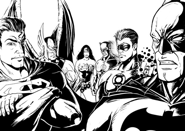 Justice League of America Ink