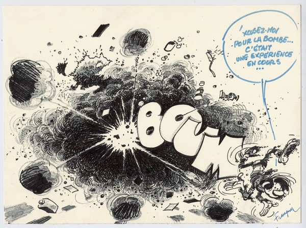 Andre' Franquin original art