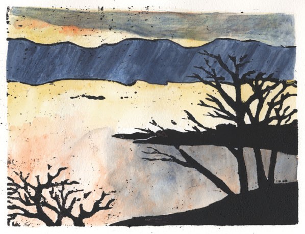 Night Trees III