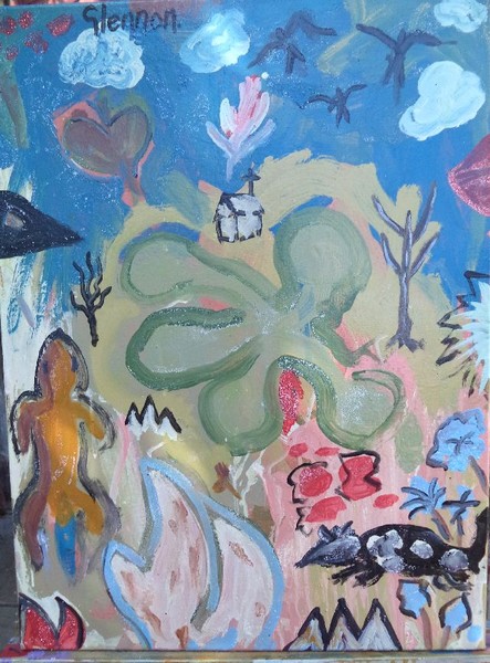 ' the garden - at times '