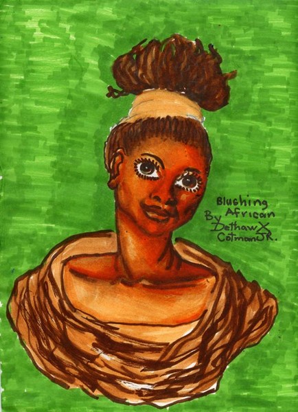 DETHAW'S Sly african woman