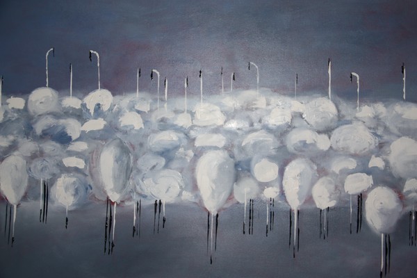 Flamingos (90x70)