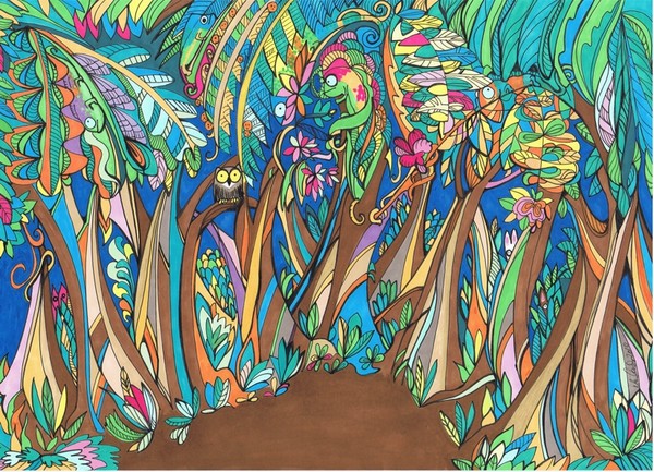 The hidden forest