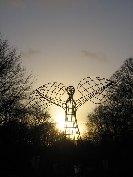 sunset angel