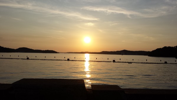 Sunset in Lake Ozark