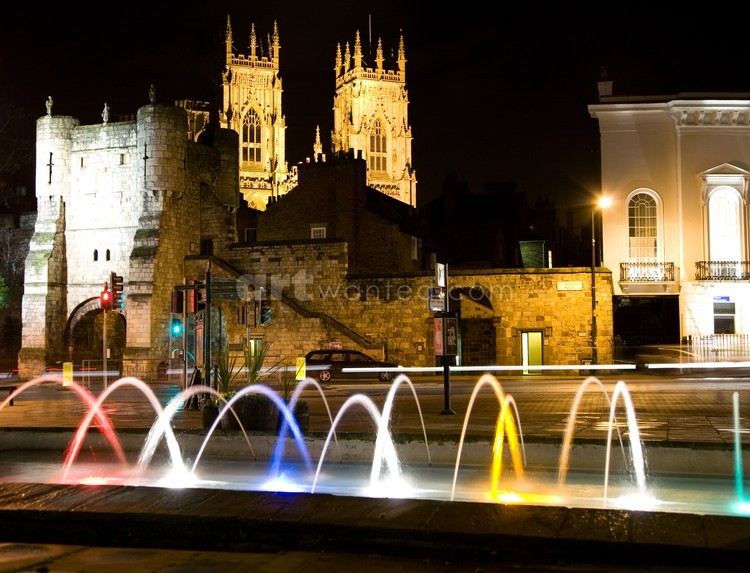 York night time photograph